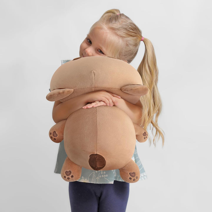 shownicer Plüschtier Braun Bär Kuscheltier Stofftier Kawaii Bär Plüsch, Bär Plüschkissen Spielzeug,