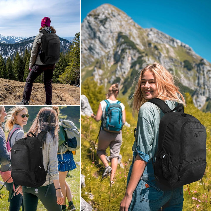 TANTOMI Wanderrucksack Ultraleicht Faltbarer Rucksack Klein, Packable Tagesrucksäcke Trekkingrucksac