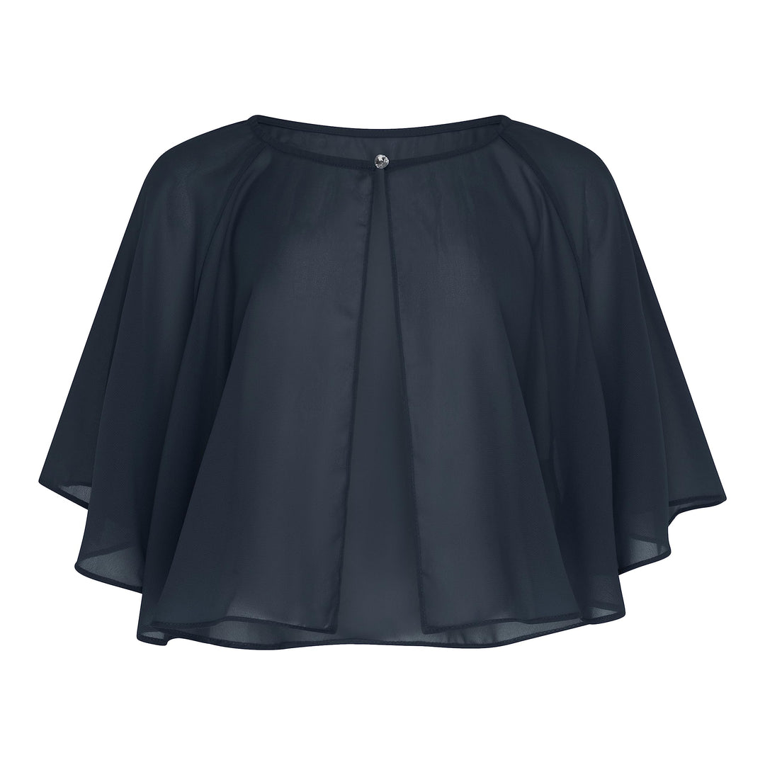 Bolerose weich Hochzeit Umhängetuch Abend Durchsichtiges Chiffon Überwurf Umhang Schultertuch Nachtb
