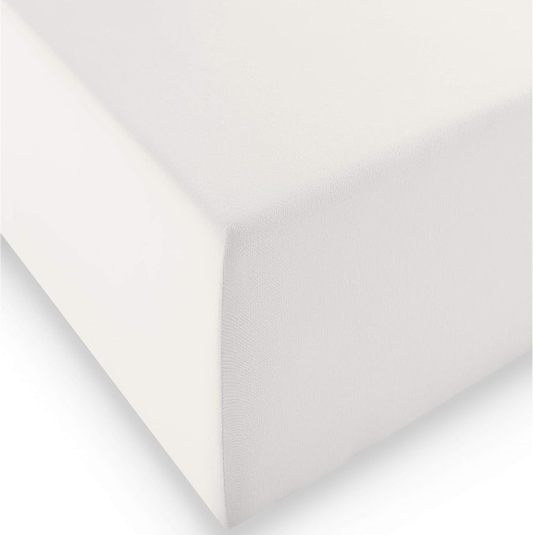 fleuresse 1119 XXL Jersey Stretch Spannbetttuch (96% Baumwolle, 4% Elasthan), mit Rumdumgummizug, Ök