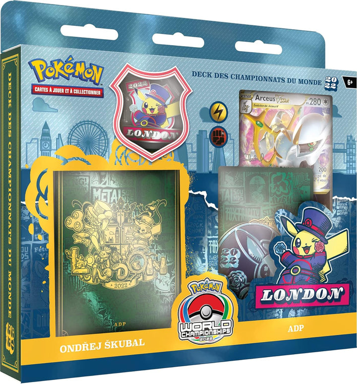 Pokemon POKCHP01 Pokémon Meisterschafts-Deck 2023, Brettspiel, Sammelkarten, ab 6 Jahren