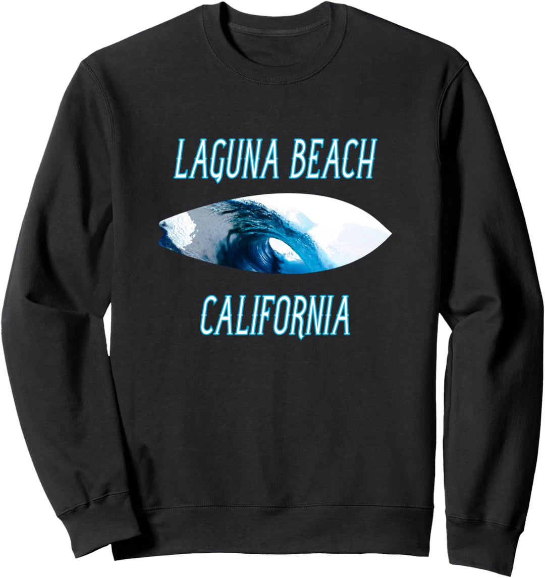 Laguna Beach California Vintage-Surf Sweatshirt