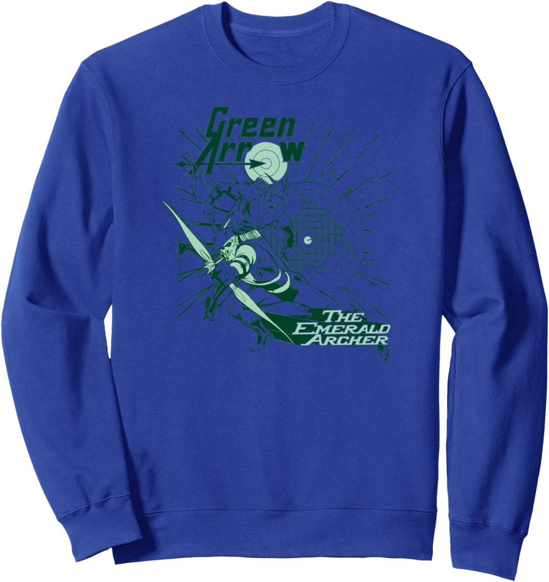 Justice League Green Arrow The Emerald Archer Sweatshirt