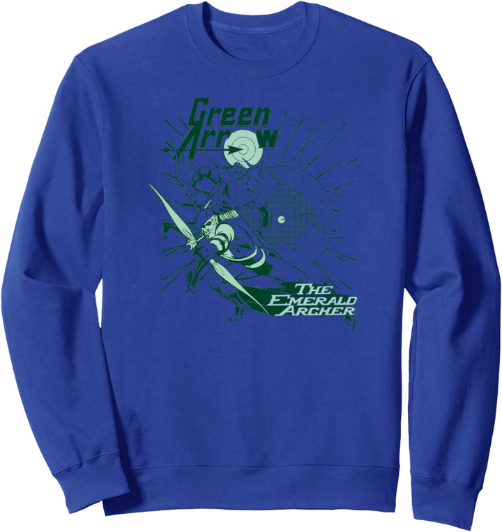 Justice League Green Arrow The Emerald Archer Sweatshirt