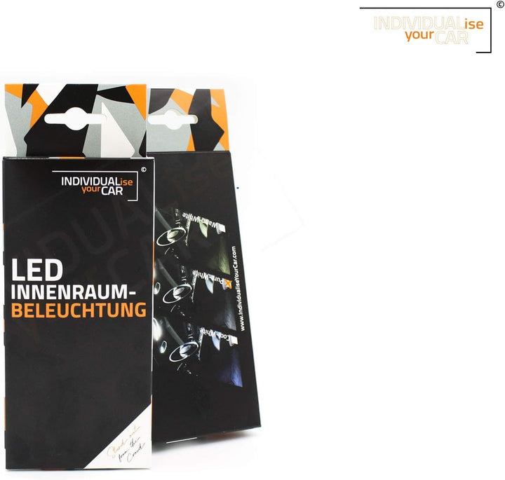 INDIVIDUALise your CAR Innenraumbeleuchtung SET für T5 Multivan (Pure-White) Reinweiss, Pure-White