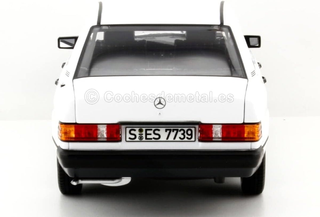 Norev Mercedes 190 E W201 1984 weiss Modellauto 1:18