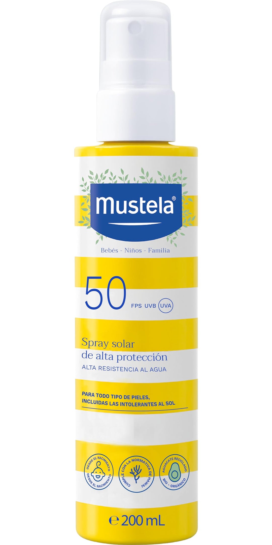 Mustela Sonnenspray 200 ml, blau