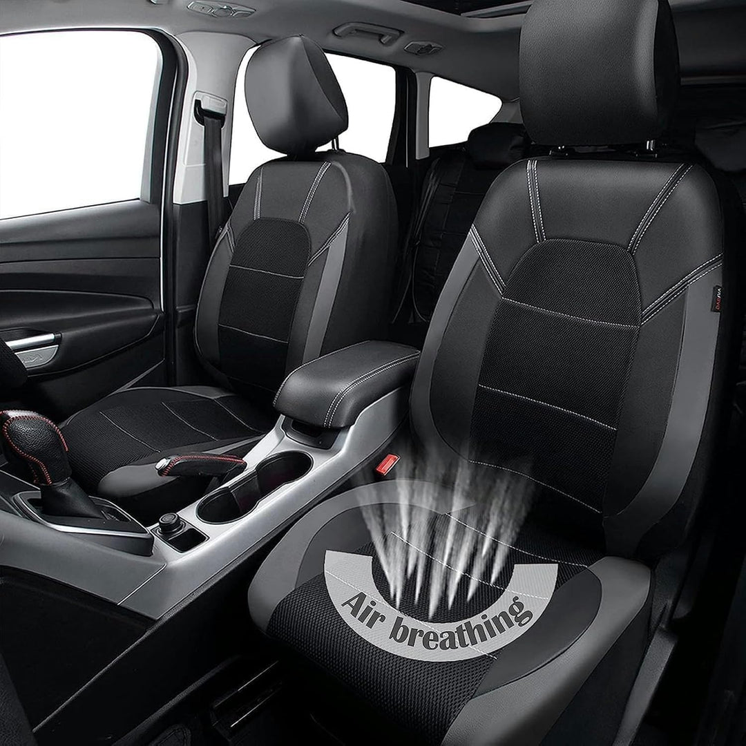 Auto Sitzbezüge Set für Dacia Lodgy/Lodgy Stepway/Logan/Sandero/Sandero Stepway, Sitzschoner Schonbe