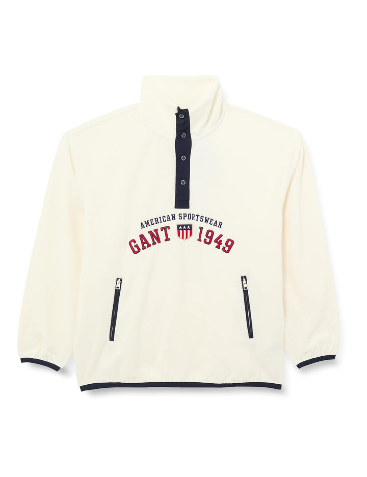 GANT Herren Pullover M Eggshell, M Eggshell