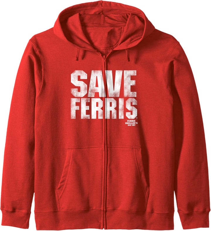 Ferris Bueller's Day Off Save Ferris Bold Black Type C1 Kapuzenjacke