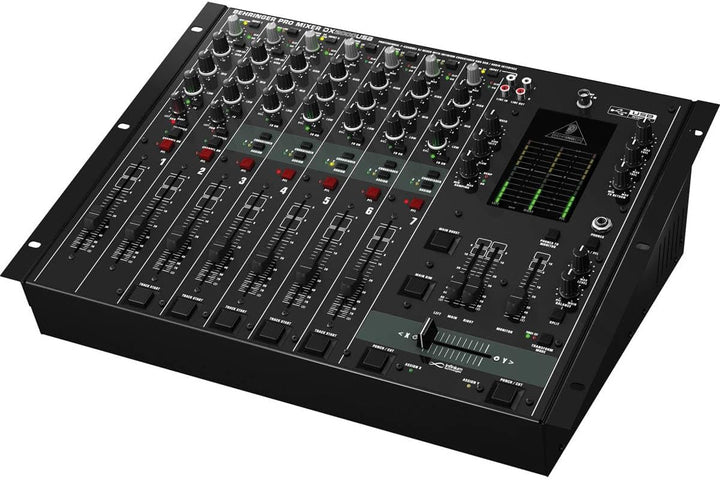 Behringer PRO MIXER DX2000USB Professioneller 7-Kanal-DJ-Mixer mit INFINIUM „kontaktfreiem“ VCA-Cros