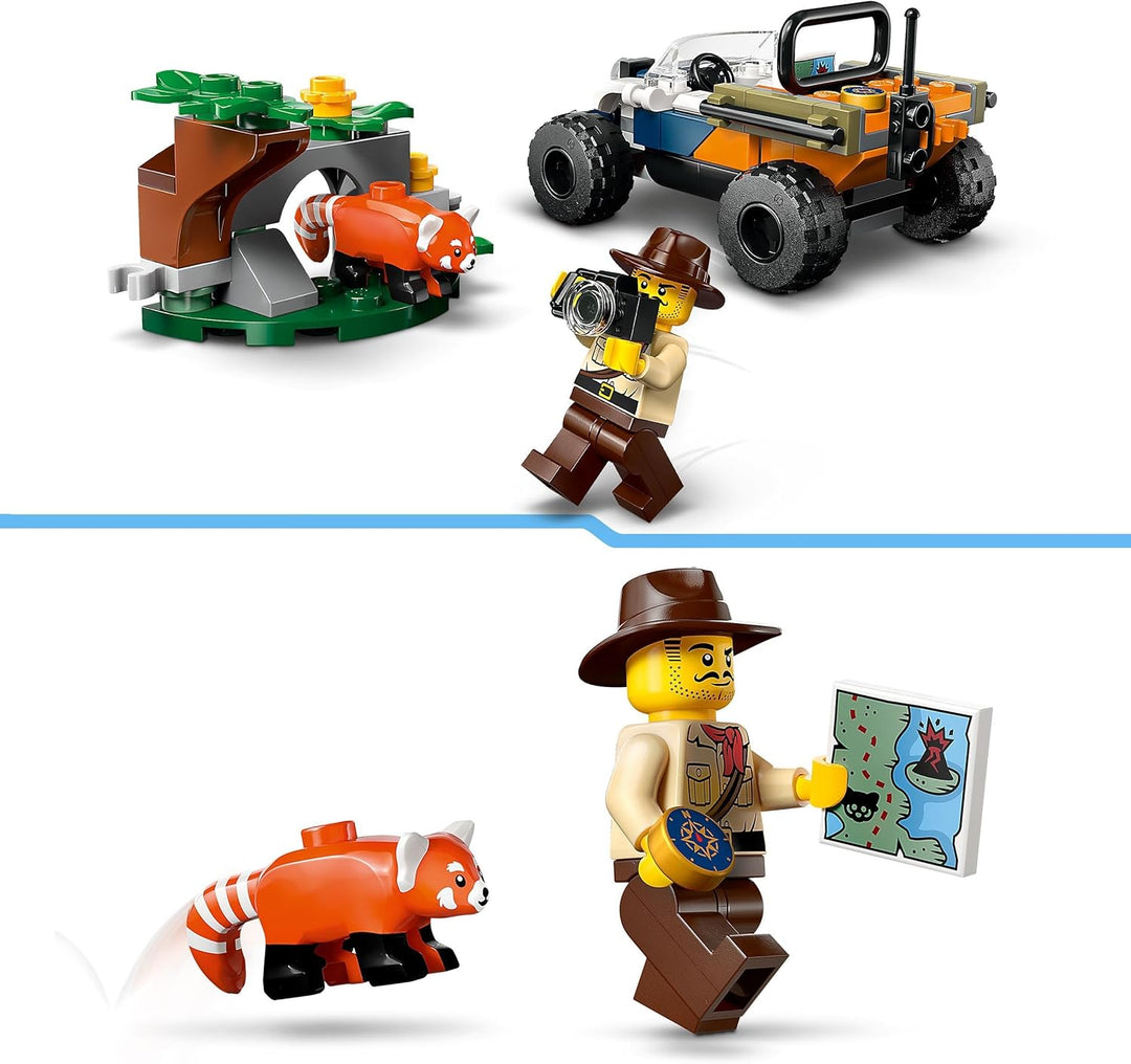 LEGO City Dschungelforscher-Quad, Dschungel-Spielzeug für Jungen und Mädchen ab 6 Jahren, Geschenkid