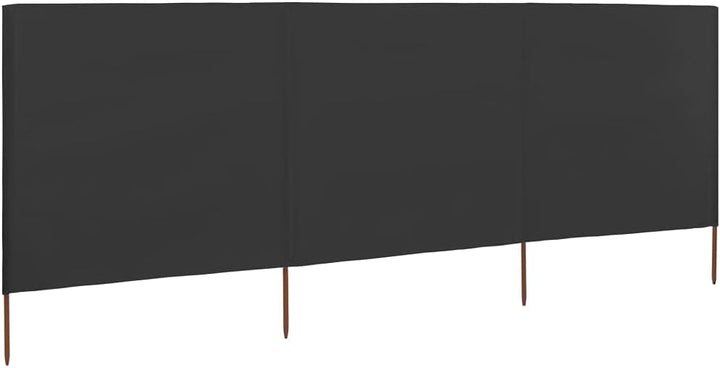 Myheimly Windschutzgewebe,Windschutz Sichtschutz Balkon,Sichtschutzzaun Anthrazit,400 x 160 cm 400 x