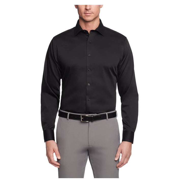 Kenneth Cole Herren Kcny Smokinghemd, 18" Hals 32"-33" Ärmel Schwarz