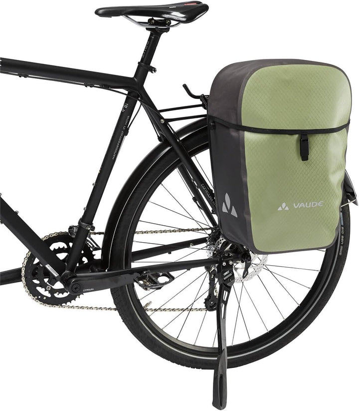 VAUDE Aqua Commute Single - Fahrradtasche - 1 Hinterradtasche (26 Liter) - wasserdicht - Made in Ger