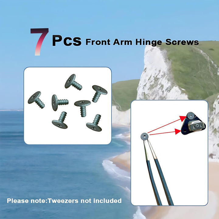 Mini 4 Pro Ersatz für die vordere Armwelle für DJI Mavic Mini 3 Armscharnierschrauben für Mini 3 Arm