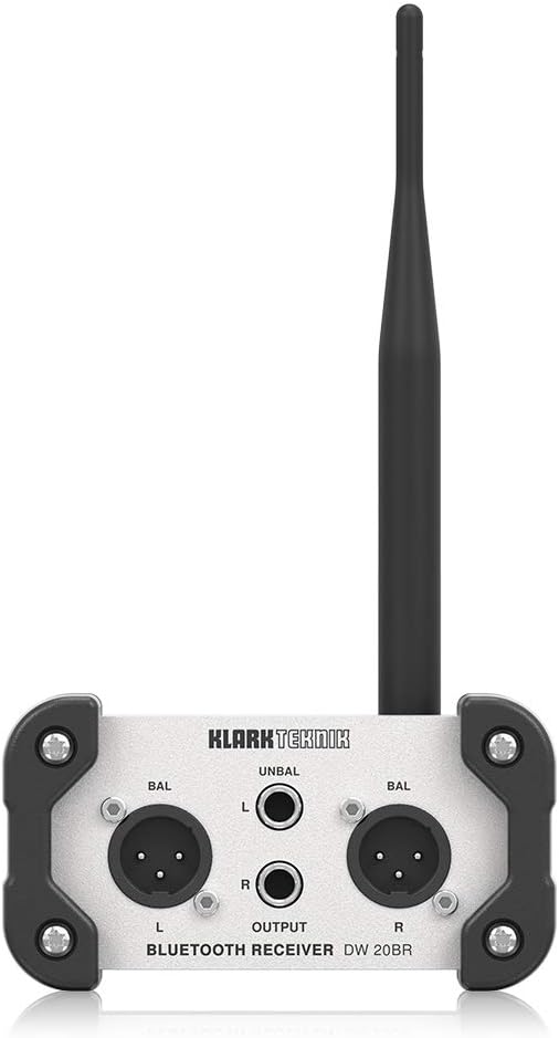 Klark Teknik AIR LINK DW 20BR Bluetooth Wireless Stereo Receiver für High-Performance Stereo Audio B