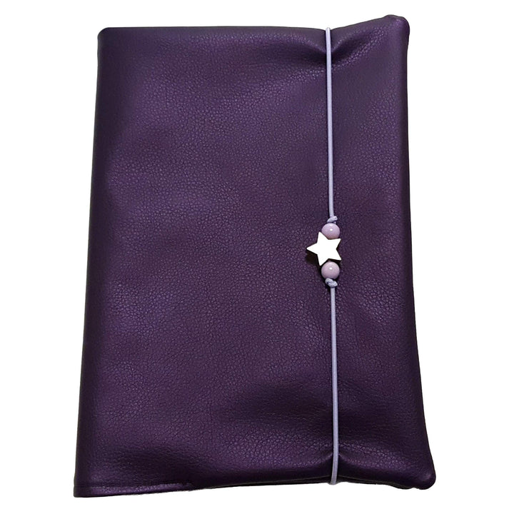 Windeltasche - Kunstleder Lila - Handarbeit - Wickeltasche Windeln Feuchttücher Baby Tasche 6. Lila,