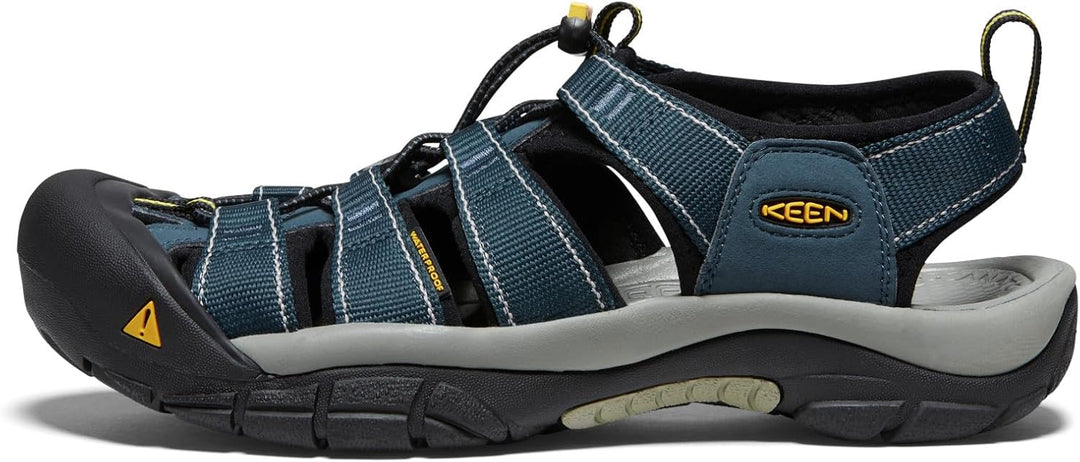 KEEN Newport H2 Wassersandalen für Herren, geschlossener Zehenbereich 39.5 EU Navy Medium Gray, 39.5