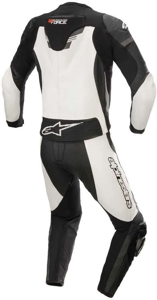 Alpinestars Lederkombi mit Protektoren Motorradkombi 2 Teiler GP Force Chaser Lederkombi 2-TLG. s/w