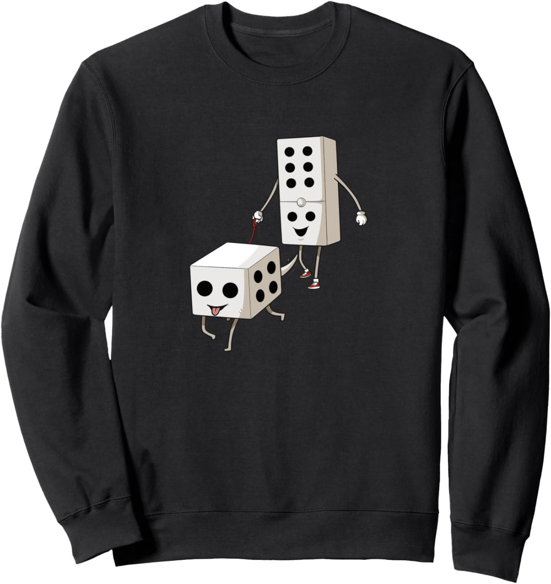 Domino und Würfel Sweatshirt
