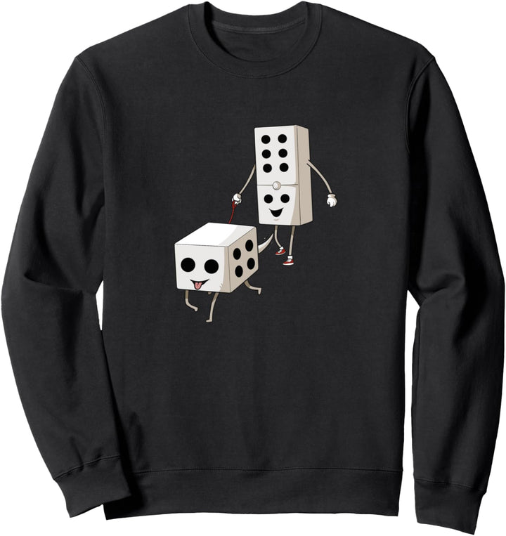 Domino und Würfel Sweatshirt