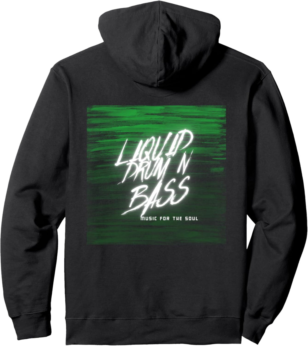 Liquid Drum and Bass DnB Dj Mc Drum n Bass Pullover Hoodie
