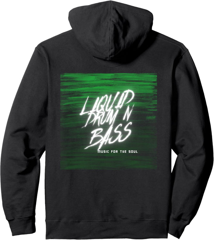 Liquid Drum and Bass DnB Dj Mc Drum n Bass Pullover Hoodie