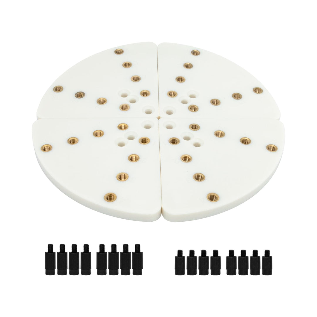 DEEFIINE Holz Drehmaschine Chuck Zubehör - Flat Jaw (20,3 cm), Flat Jaw
