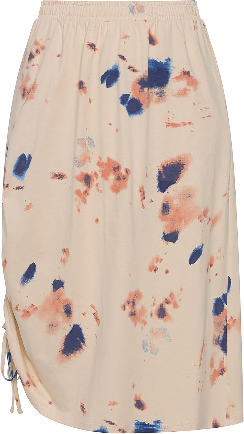 Ulla Popken Damen grosse Grössen Übergrössen Plus Size Jerseyrock, Saumband, Elastikbund, Biobaumwol