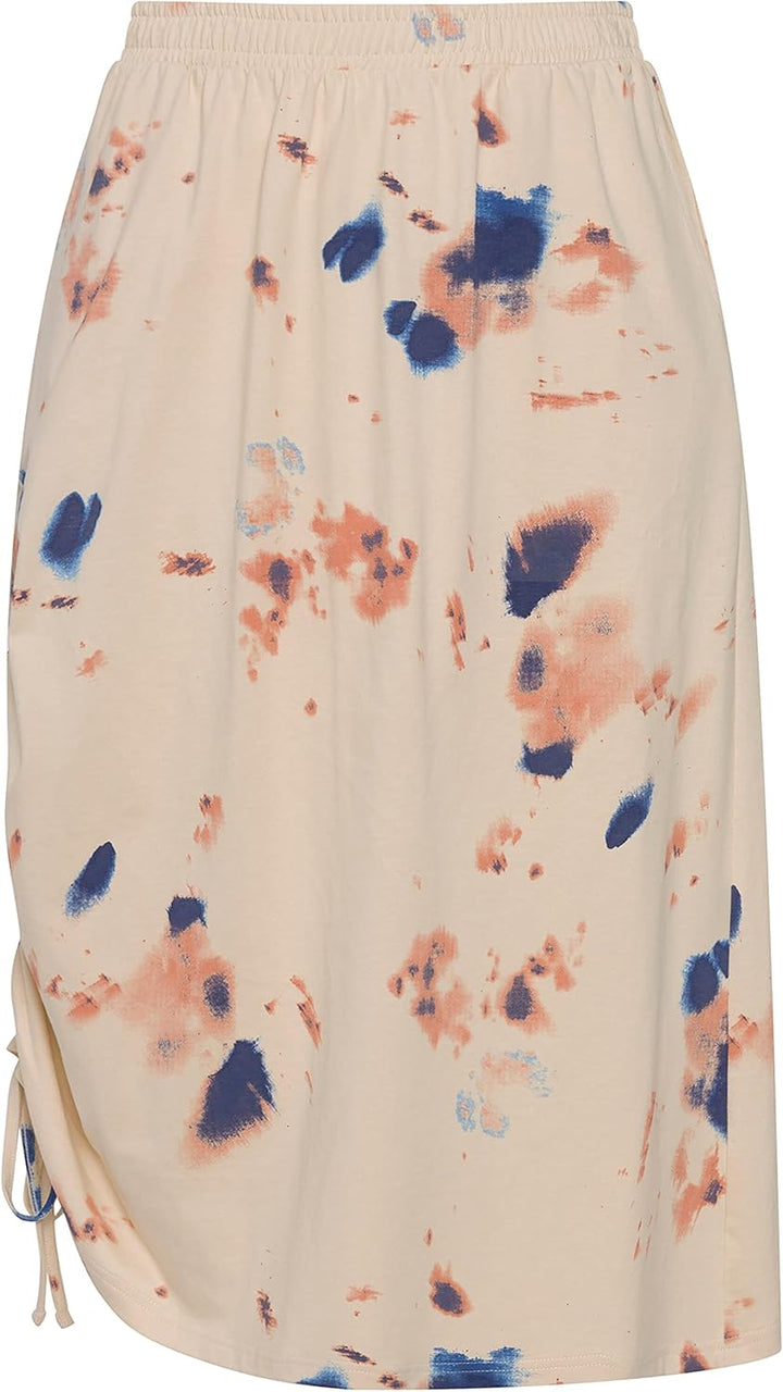 Ulla Popken Damen grosse Grössen Übergrössen Plus Size Jerseyrock, Saumband, Elastikbund, Biobaumwol