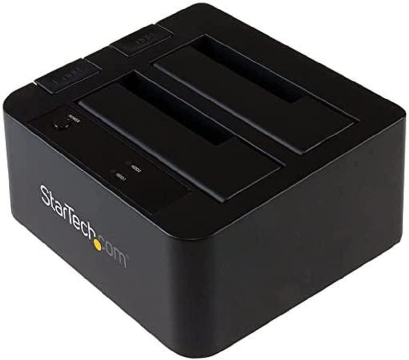 StarTech.com USB 3.1 (10 Gbit/s) Dual-bay Festplatten Dockingstation für 2,5" (6,4cm) / 3,5" (8,9 cm