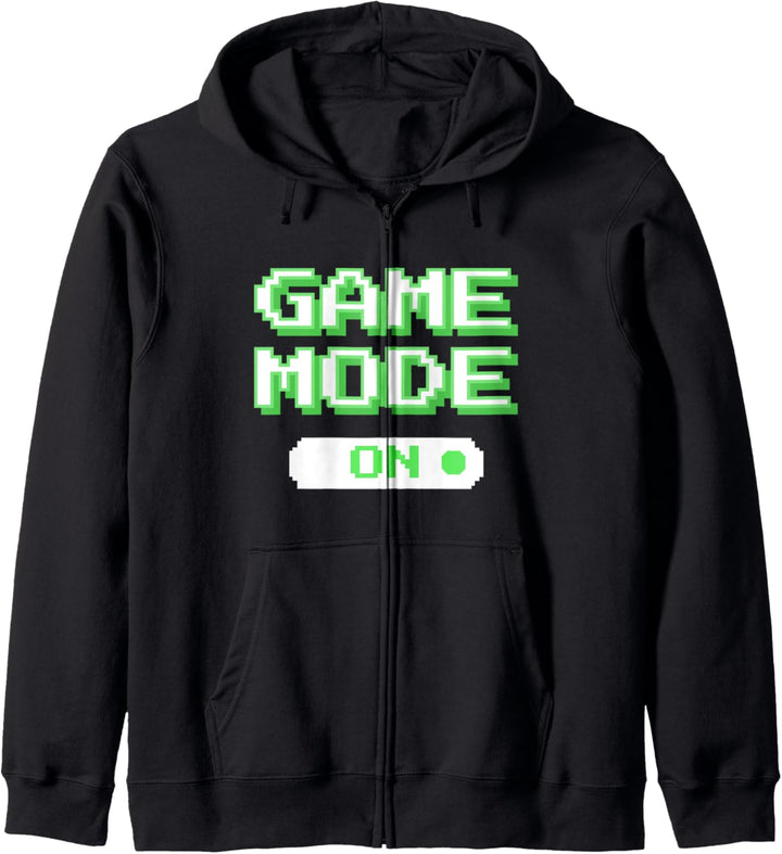 GAME MODE ON Spielmodus Ein! Weihnachts Meme Kapuzenjacke
