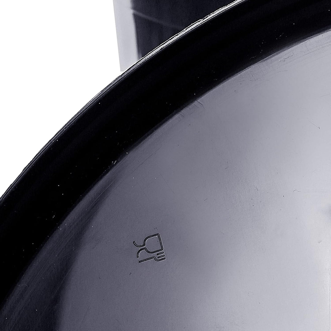 BenBow Eimer mit Deckel 10l schwarz - lebensmittelecht, stabil, luftdicht, auslaufsicher, geruchsneu