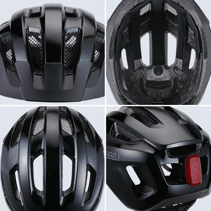 BBB Cycling Fahrradhelm für Herren und Damen mit Abnehmbarem Visier Radhelm Rennradhelm Condor 2.0 L