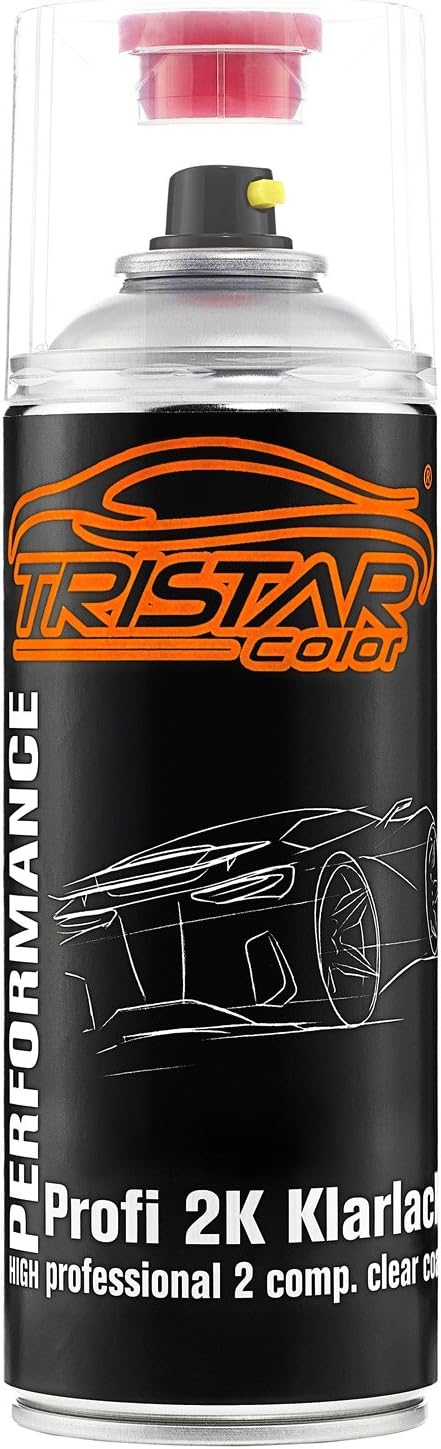 TRISTARcolor Autolack 2K Spraydosen Set für Suzuki ZUU Candy Pink Metallic Basislack 2 Komponenten K