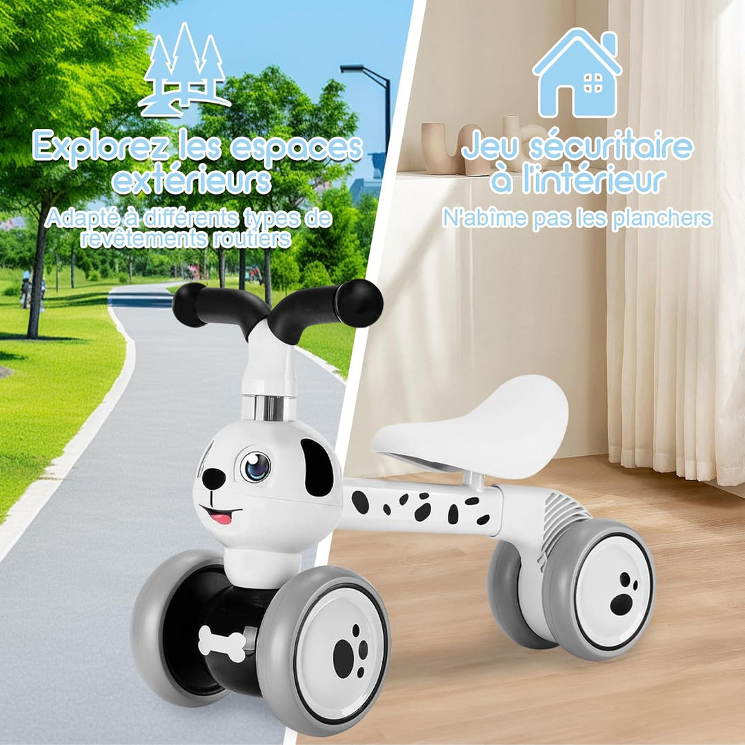 XIAPIA Kinder Laufrad ab 1 Jahr Lauflernrad für 10 - 36 Monate Baby, TÜV geprüft Erst Rutschrad Fahr