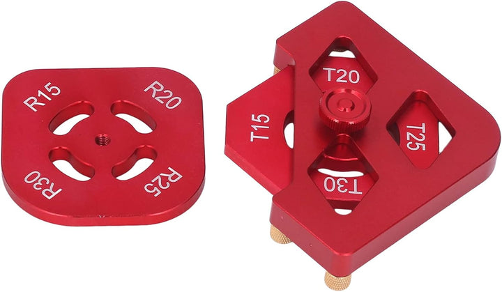 Frässchablone aus Aluminiumlegierung, Runde Ecke, Radius, Jig-Werkzeug-Set, Holzbearbeitungs-Fase, F