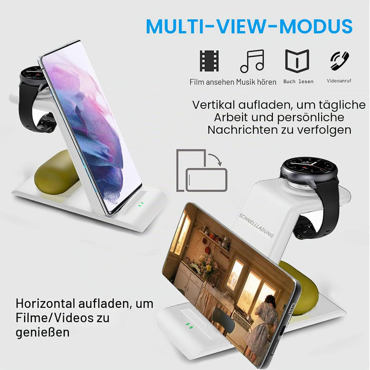 SPGUARD Ladegerät für Samsung Galaxy Watch 5 Pro 45mm Ladestation Galaxy Watch 4 Ersatzladegerät für