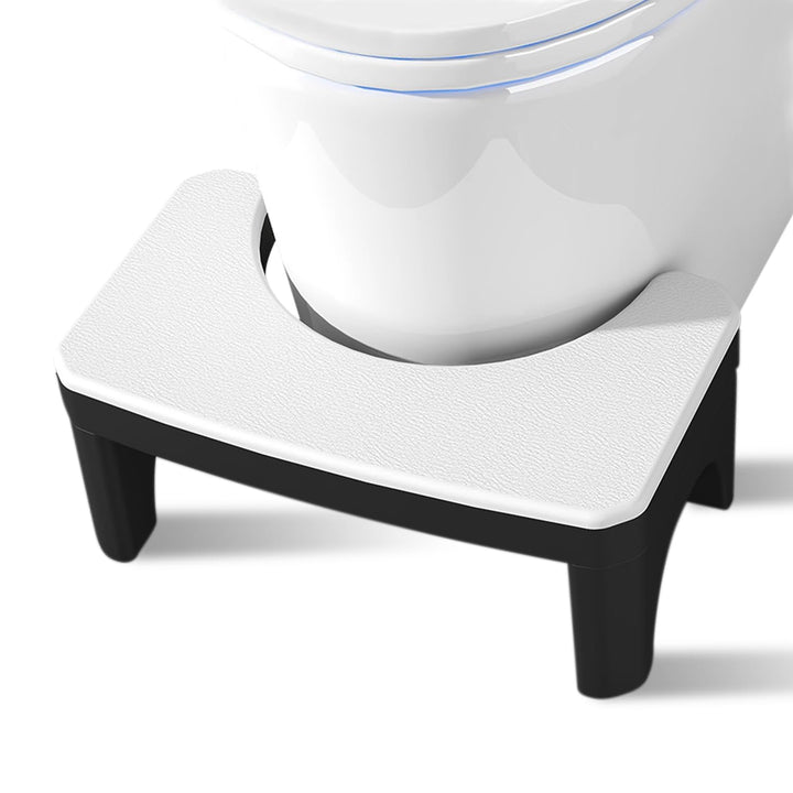 Toilettenhocker Klappbar Hoch, Staubfrei und rutschfest WC Hocker Erwachsene und Kinder, Eingedickte