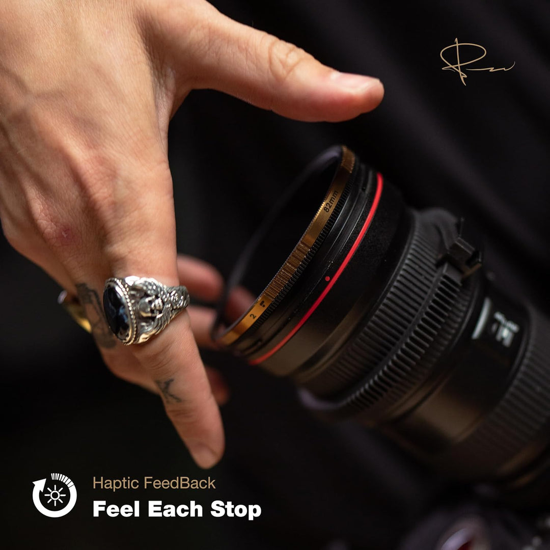 PolarPro - Vario VND - 82 mm - 2/5 Blenden - MIST Edition II - Peter McKinnon - Null Vignettierung -