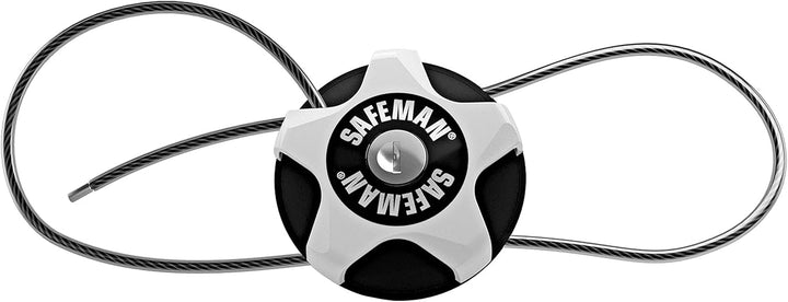 SAFEMAN® Multifunktions-Kabelschloss, Weiss