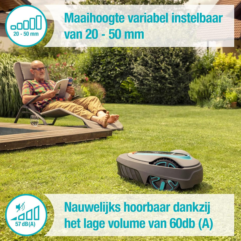 Gardena smart SILENO city 250 m² FR/NL-Version