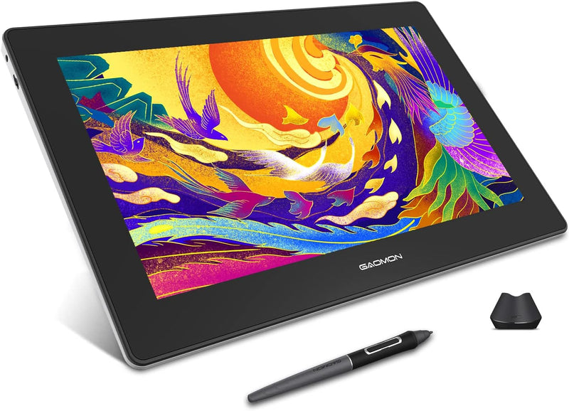 GAOMON PD1620 Grafiktablett - 15,6 Zoll 3840 x 2160 4K IPS Stift-Display für CG Zeichnen/Malen