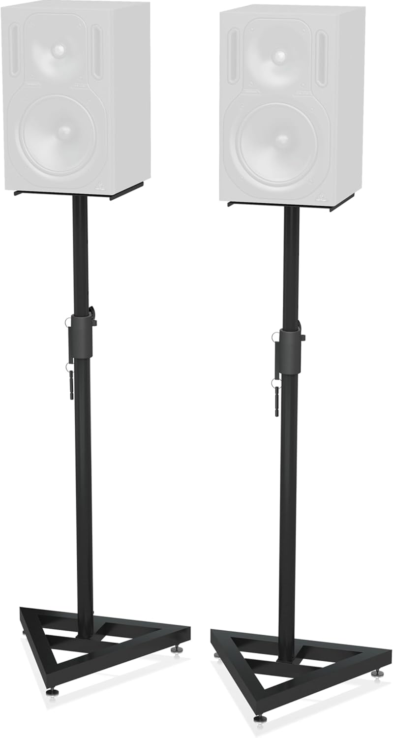 Behringer SM5002 Heavy-Duty höhenverstellbarer Monitorständer-Set