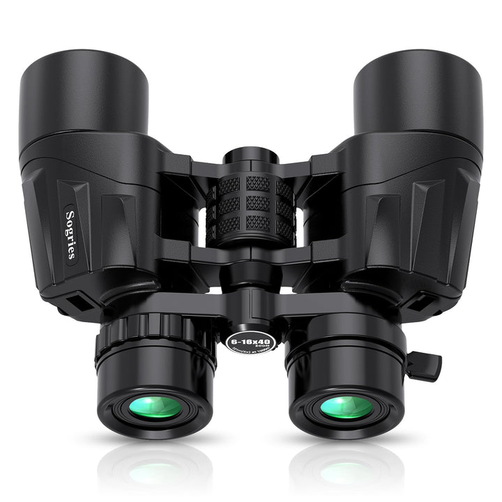 Fernglas mit 6-16 x 40 Zoom für Erwachsene, leistungsstarkes Militär-Fernglas für Vogelbeobachtung,
