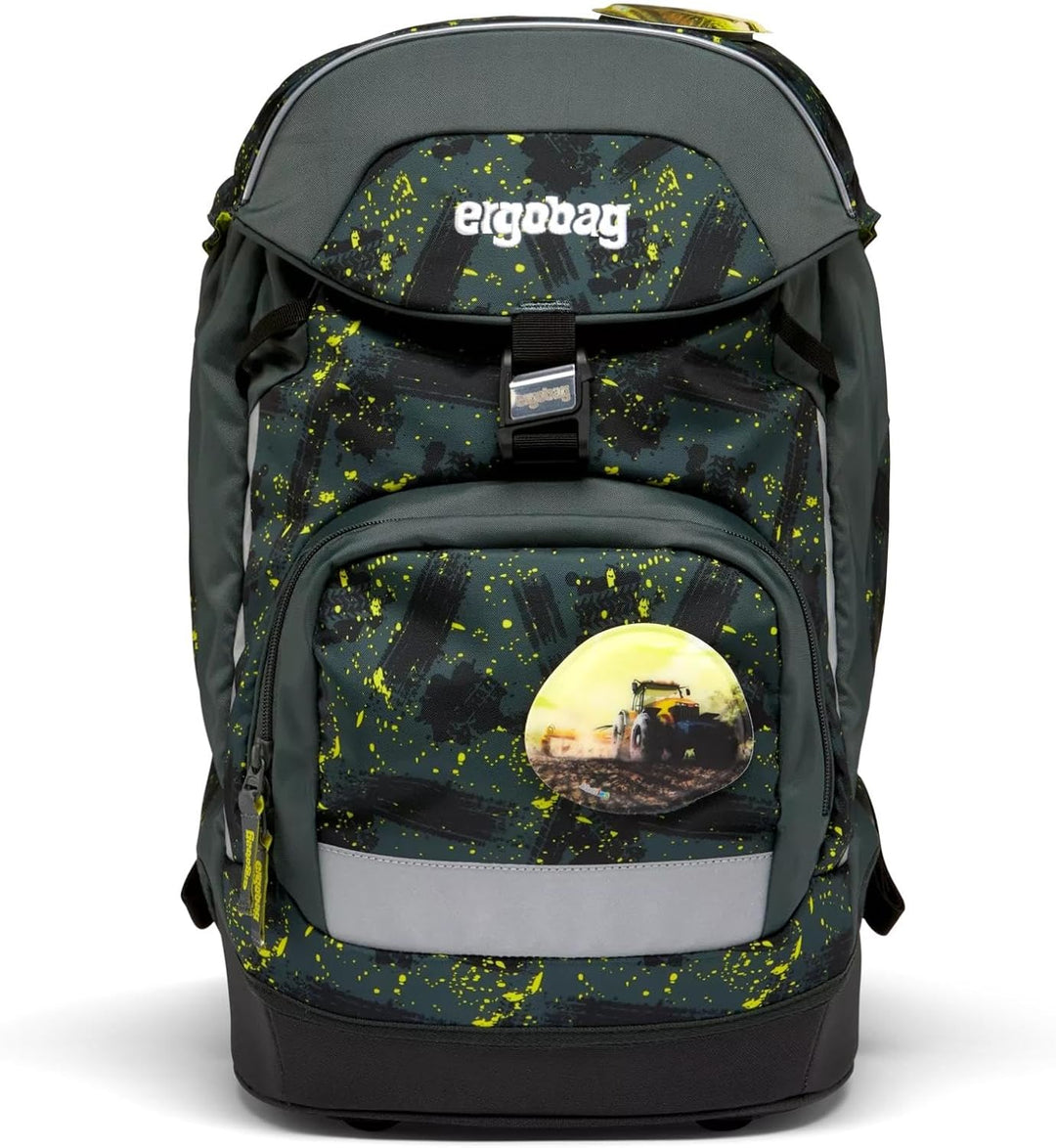 ergobag Prime HarvestBear Rucksack für Jugendliche, Unisex, Mehrfarbig (Mehrfarbig), Einheitsgrösse