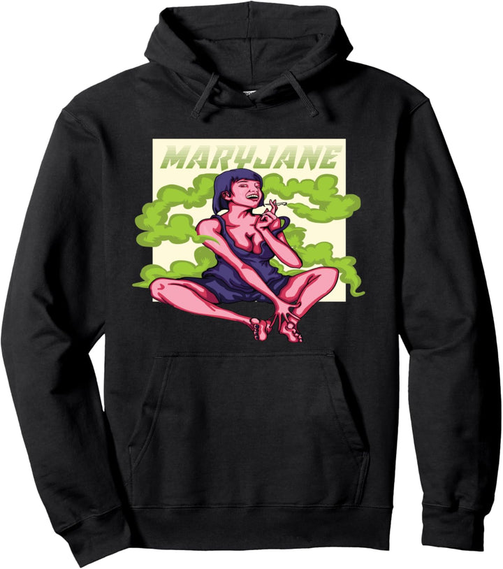 Regalo de marihuana para hombre y mujer. Pullover Hoodie