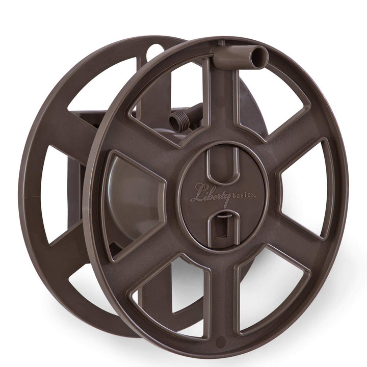 Liberty Basics 510 Wand-Schlauchtrommel, Bronze Seitenrolle, Seitenrolle
