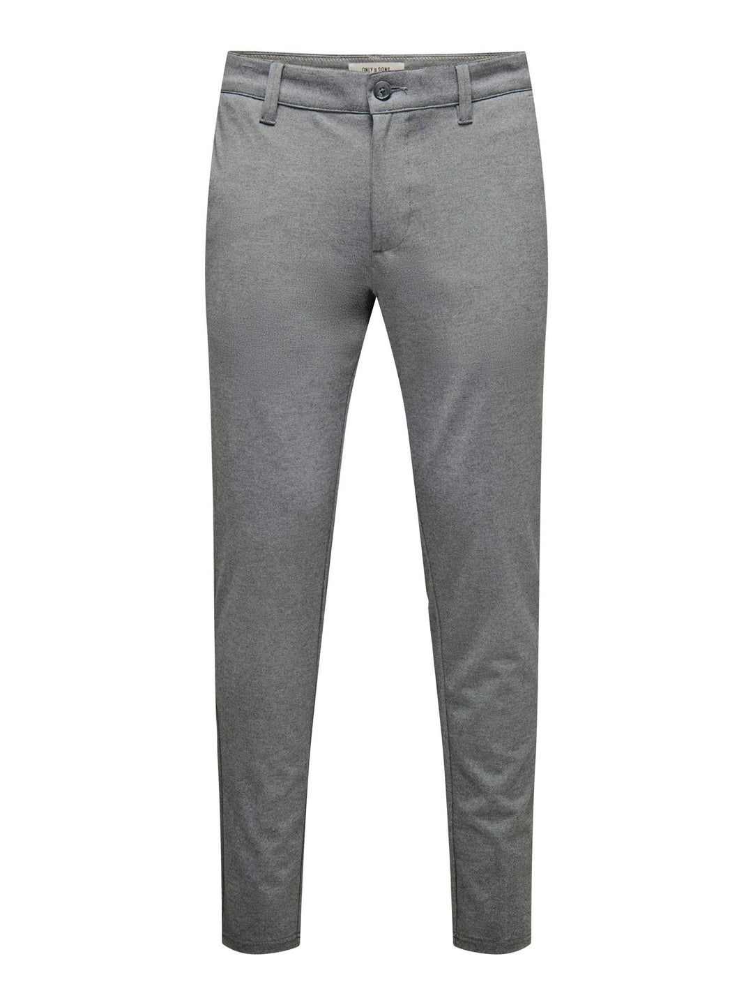 Only & Sons Male Chino Hose ONSMARK Slim Fit Chino Hose 27W / 32L Medium Grey Melange, 27W / 32L Med